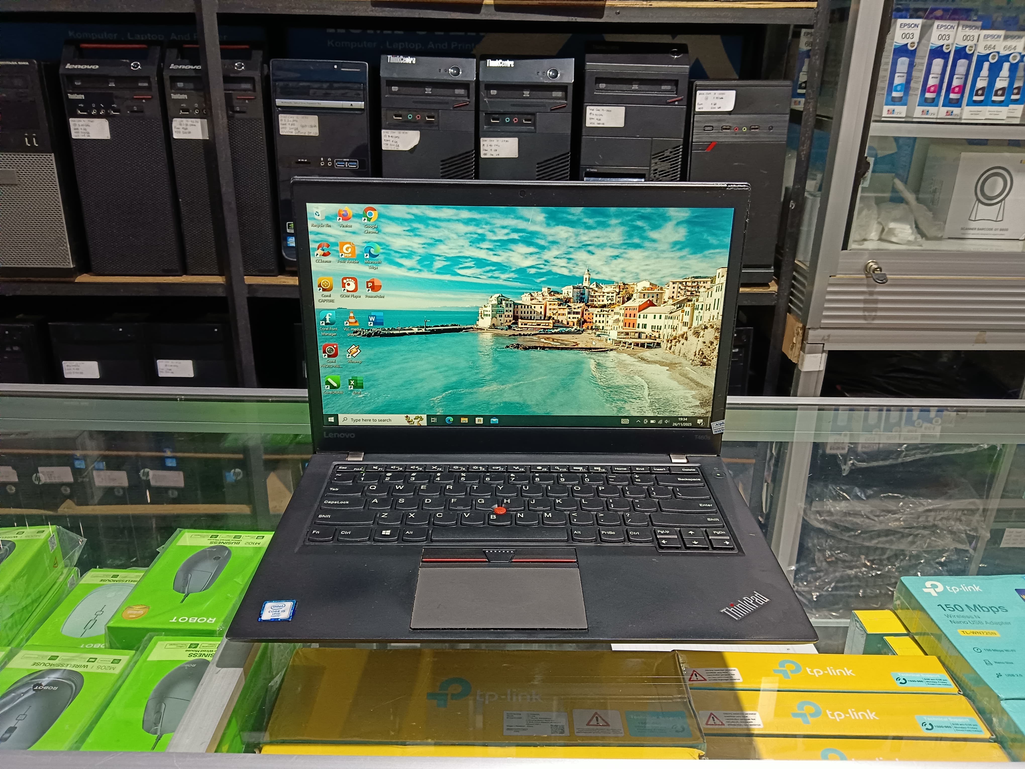 Laptop Lenovo Thinkpad T460s i5 gen 6 8/256