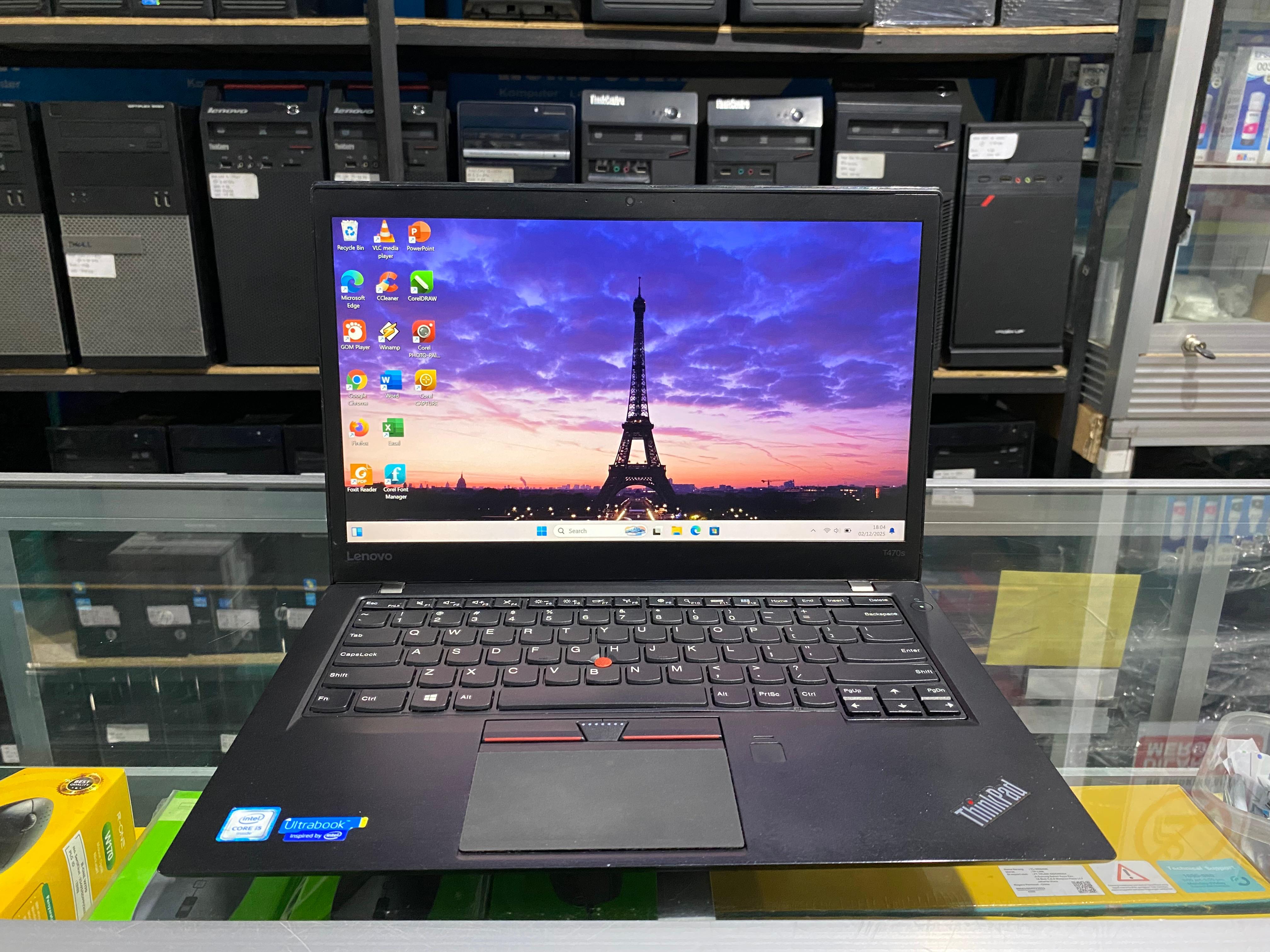 Laptop Lenovo Thinkpad T470s i5 gen 6 8/256