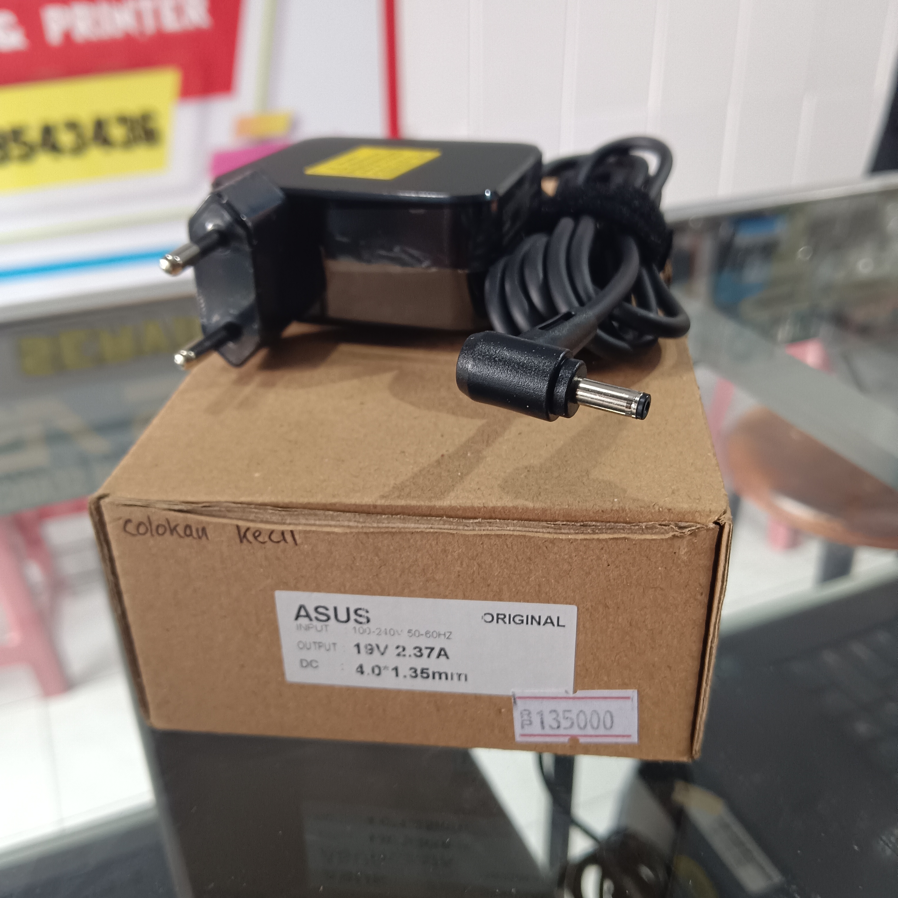 Charger Asus 2.37A (c.kecil) 