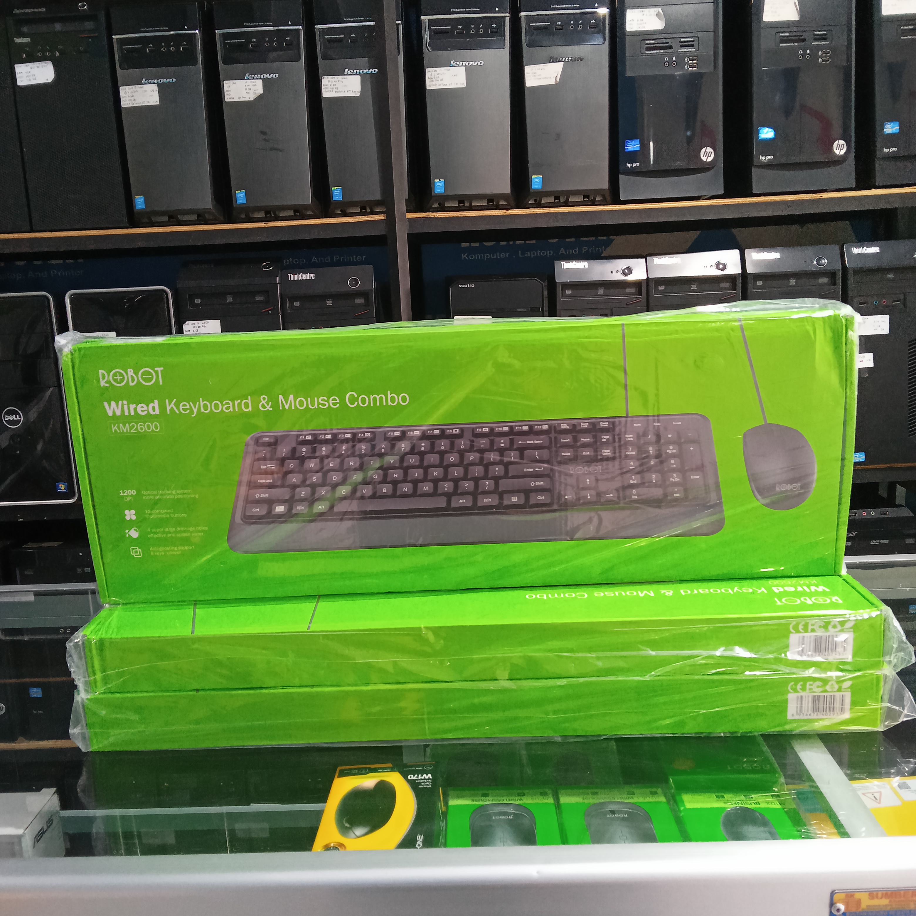 Keyboard mouse robot