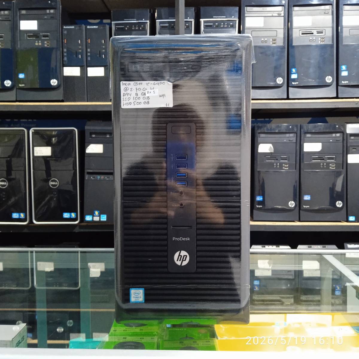 PC Hp Intel Core I5 gen 6 8/100/500
