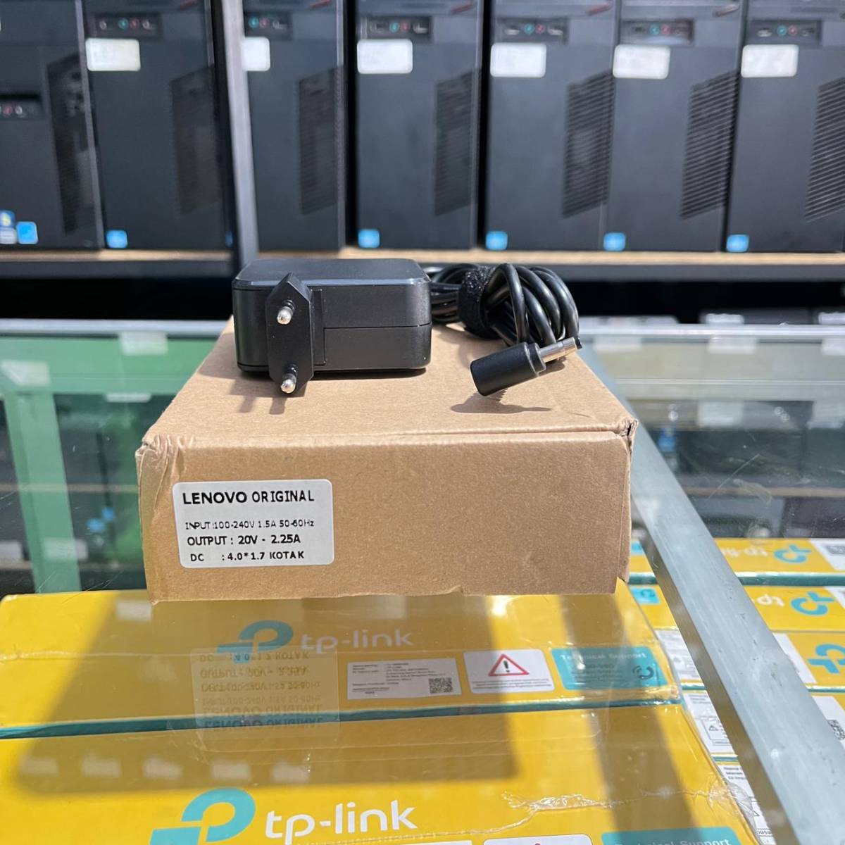 Charger LENOVO 2.25A/20V (c.kecil)