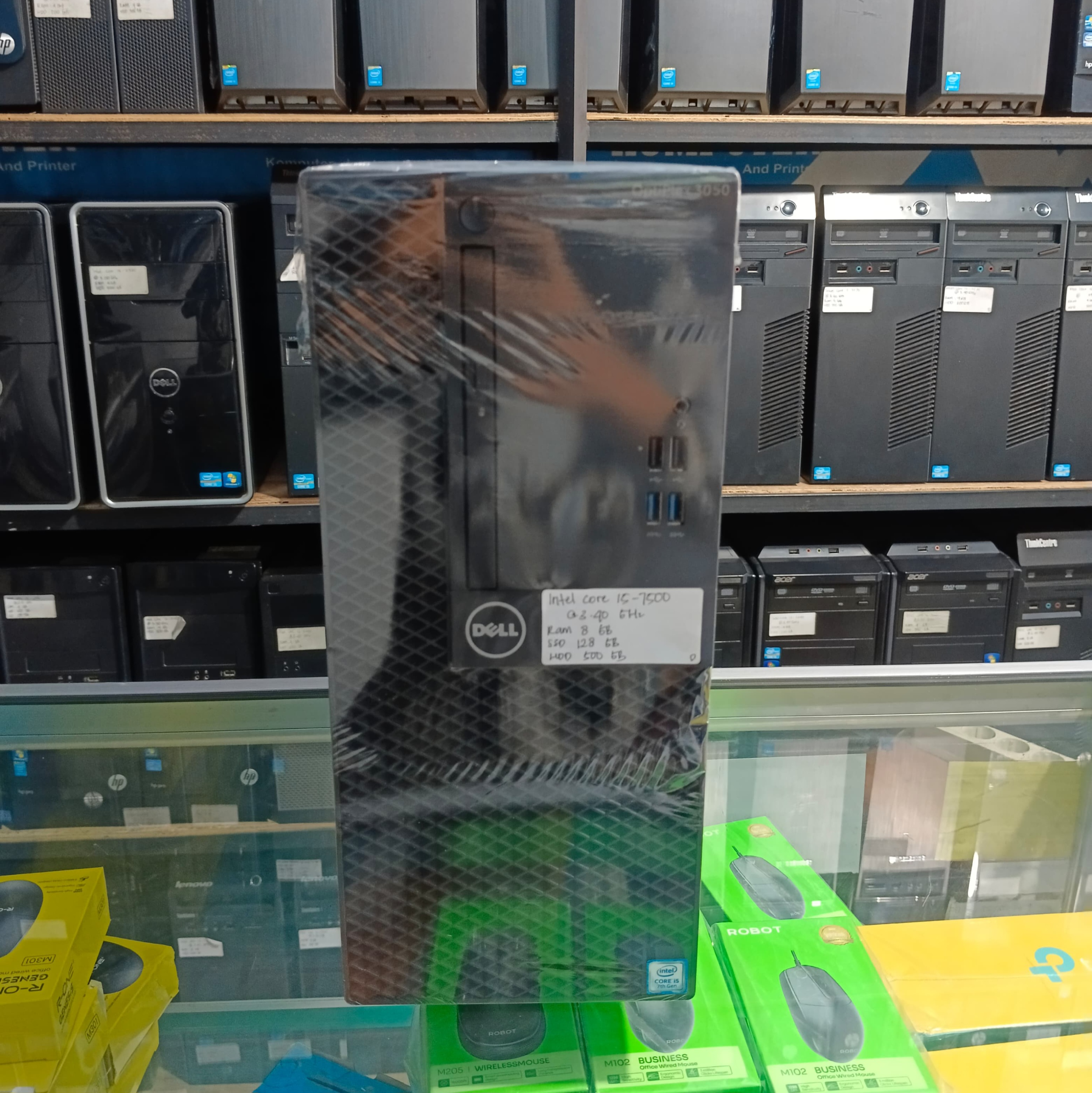 PC DELL i5 Gen 7 8/128/500