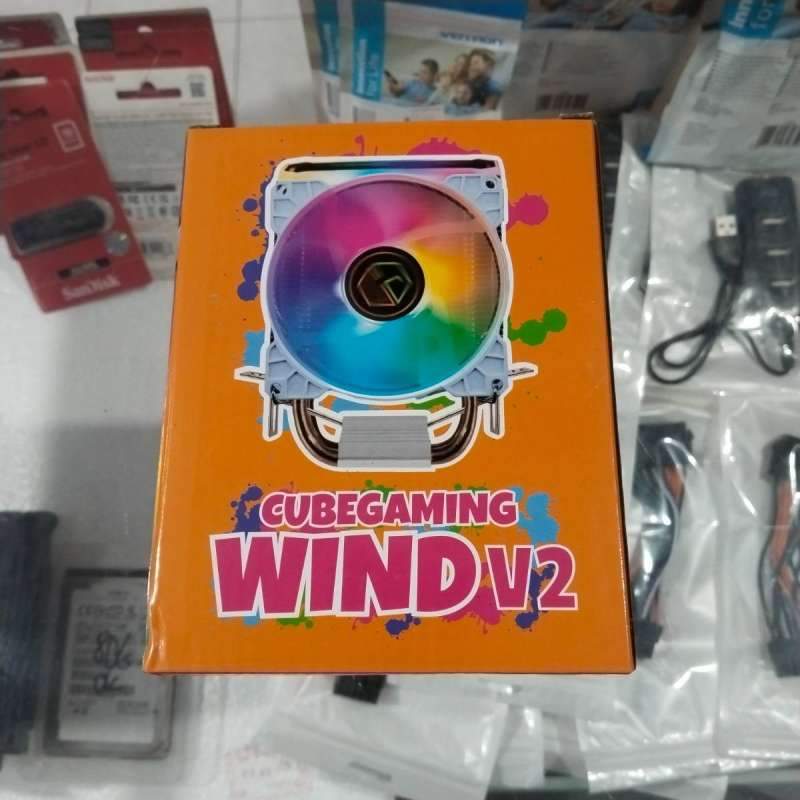 Fan Cube Gaming Wind V2 CPU Cooler gaming universal socket